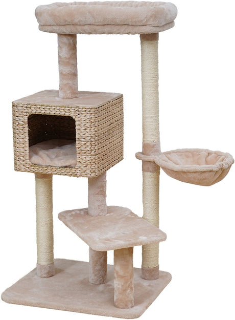 Ebi kradsestolpe bogota beige 58 x 48 x 114 cm - kat