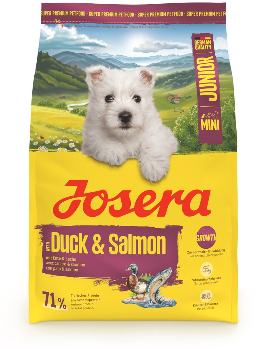 Josera andelaks - hundefoder - mini junior - 3 kg