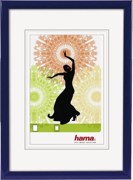 Hama fotoramme - madrid - 21 x 21,7 cm - blå