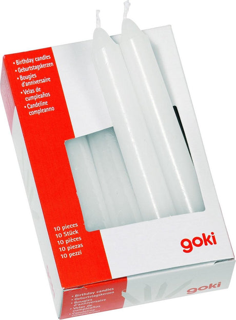 Goki fødselsdagslys, 10 stk.