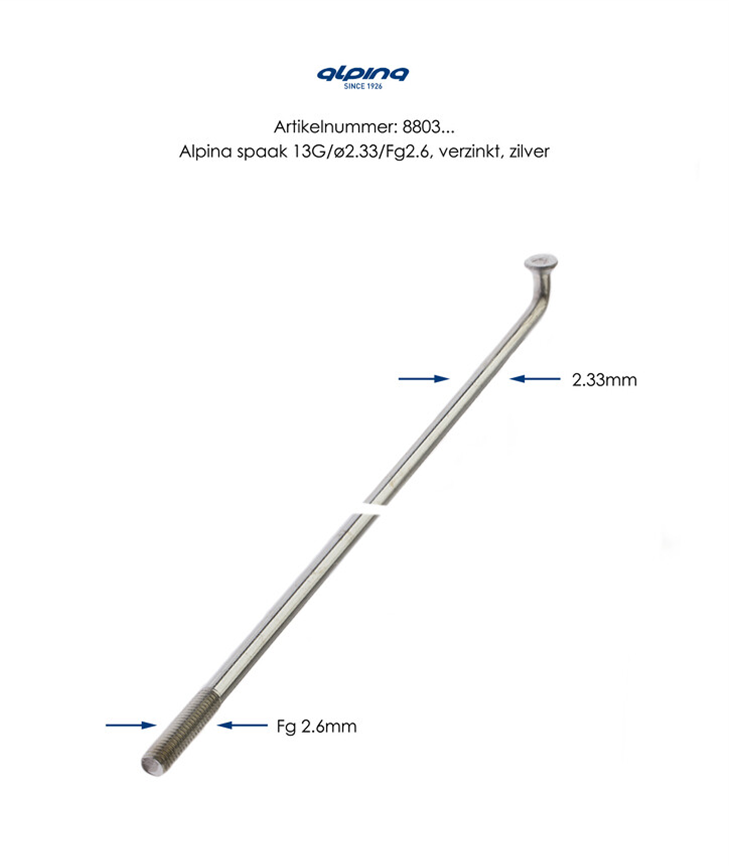 Buzaglo alpina eger 13x308