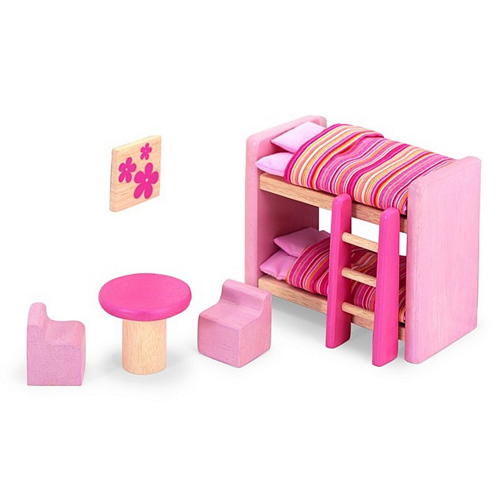 Pintoy pink børnehave til dukkehus