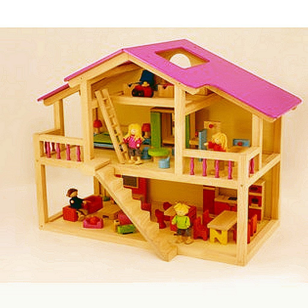 Pintoy star loft dukkehus dukkehus