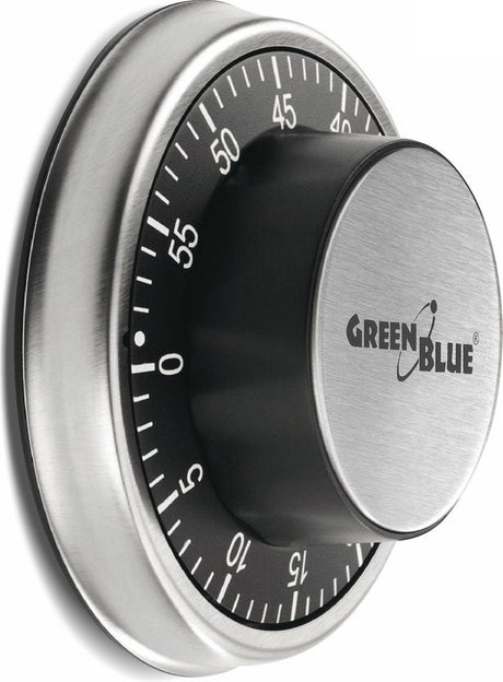 Greenblue GB152 - mekanisk køkkenur - justerbar fra 1 til 59 minutter