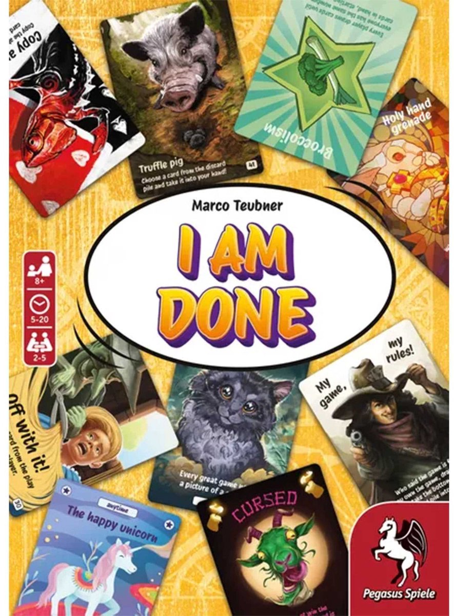 Asmodee jeg er færdig