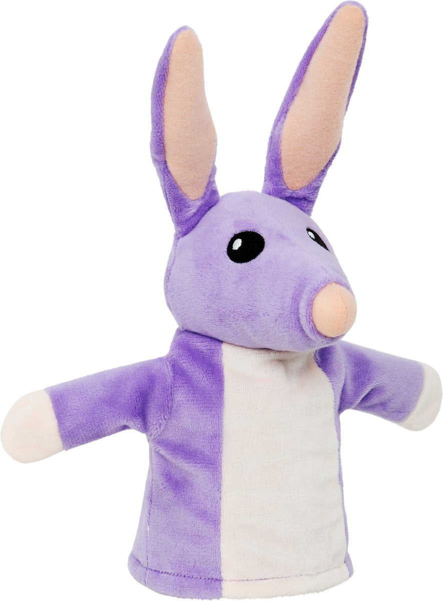 Moose legetøj blå plys hånddukke - bob bilby