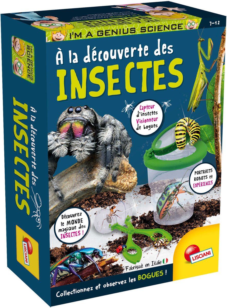 Lisciani jeg er et geni lommevidenskab - a la découverte des insekter