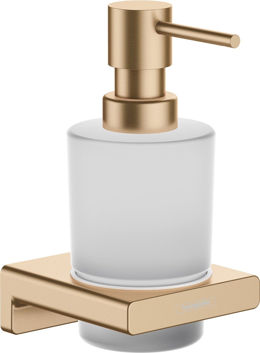 Hansgrohe addstoris sæbedispenser børstet bronze