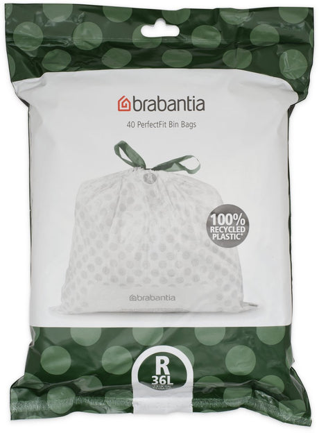 Brabantia perfectfit affaldssække - 36 l - kode r - 40 stk