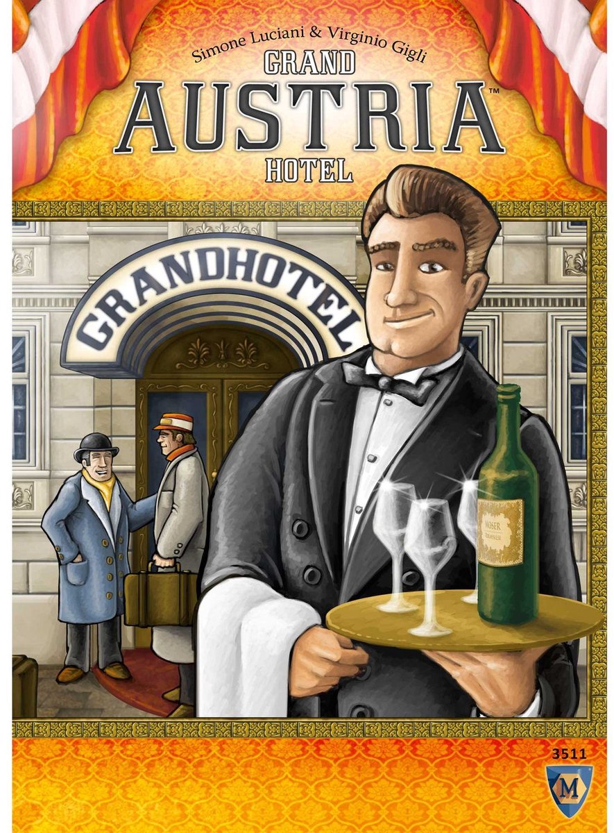 Lookout spil grand austria hotel - strategibrætspil for voksne