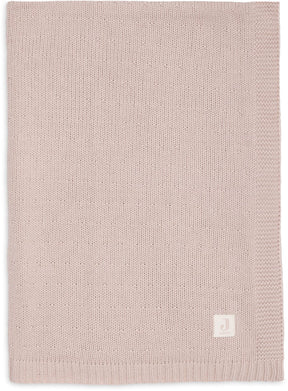 Jollein deken ledikant 100x150cm sprinkle knit silk rose