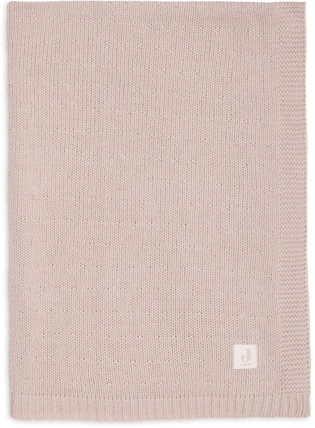Jollein deken ledikant 100x150cm sprinkle knit silk rose