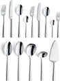 Amefa moderno - bestekset - 60-delig - 6 personen - zilverkleurig