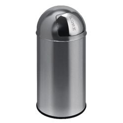 Skubbeholder affaldsspand 40l mat krom