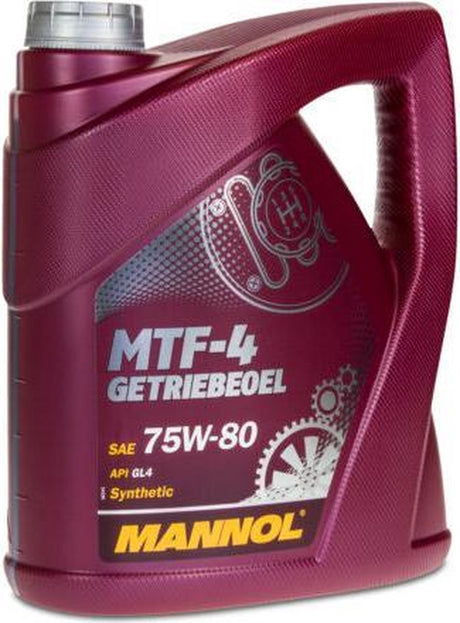 Mannol mtf 4 | 75w80 | gl4 | syntetisk gearolie | 4 liter | oliegiganten