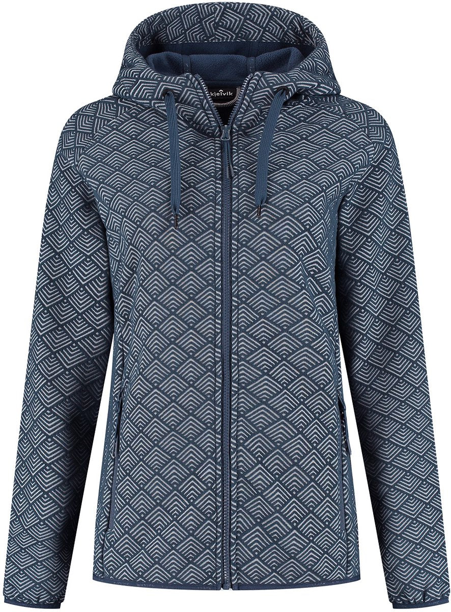 Kjelvik outdoorvest marije donkerblauw 38