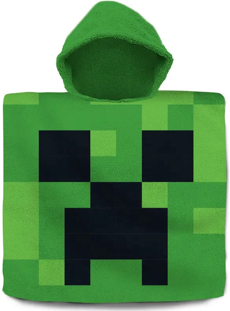 Minecraft badeponcho 60x120 cm