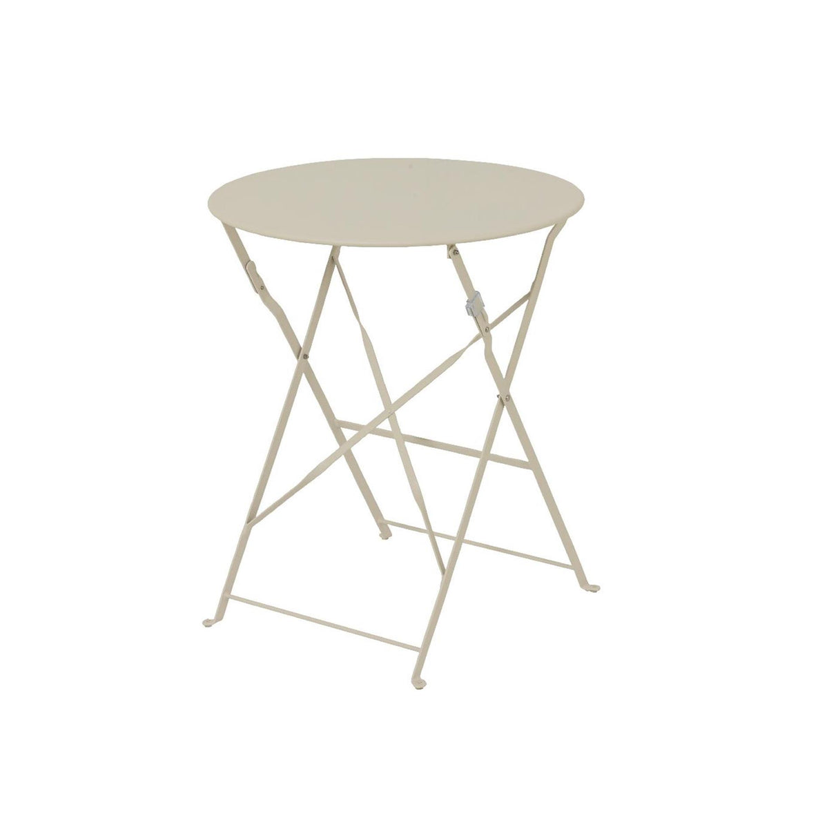 Decoris bistrosæt helsingborg stål udendørs råhvid ø60xh71cm
