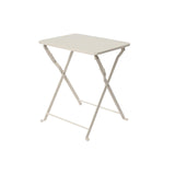Decoris sidebord råhvidt stål 40x30x45cm