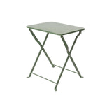 Decoris sidebord Göteborg stål udendørs grøn 40x30x45cm