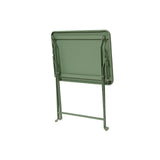 Decoris sidebord Göteborg stål udendørs grøn 40x30x45cm
