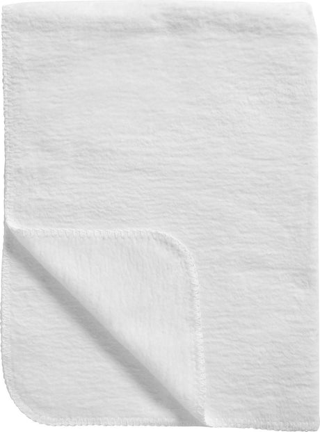 Meyco baby uni krybbetæppe - vævet - hvid - 100x150cm - 1,0 tom