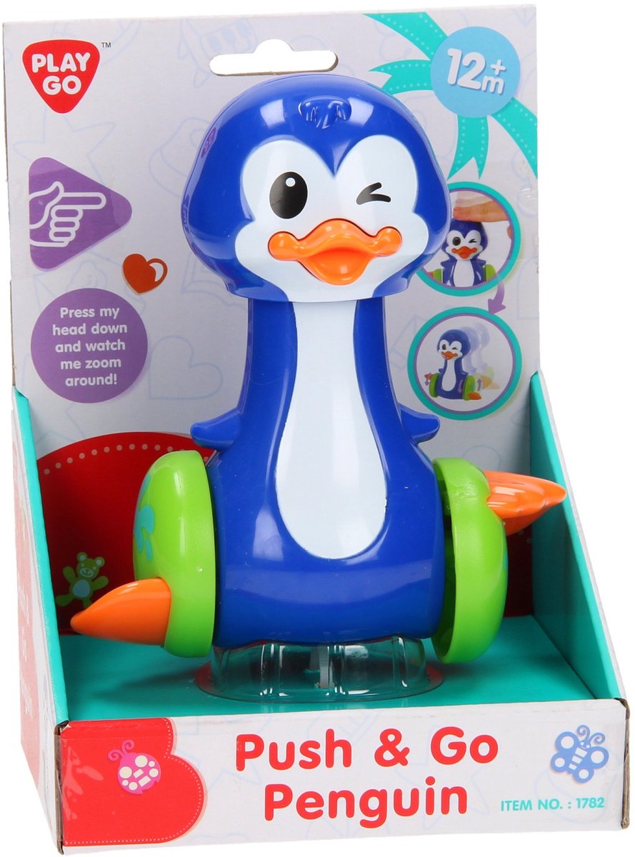 Playgo push go pingvin