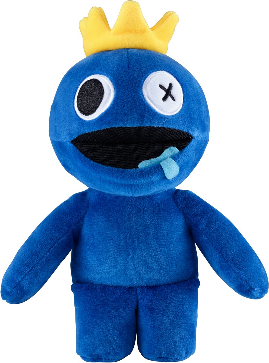 Rainbow friends krammetøj - blå - 20cm