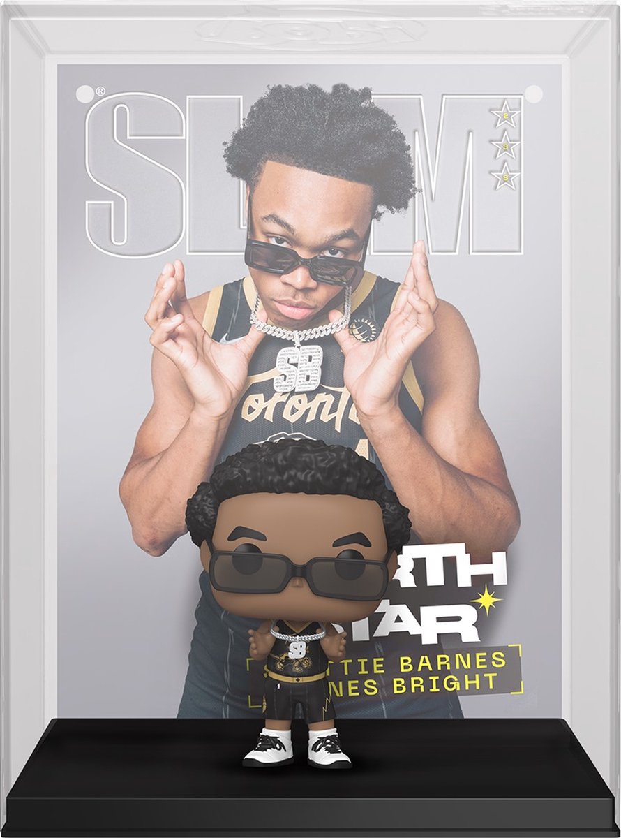 Funko NBA - Cover Pop! basketball scottie barnes (slam magazin) 9 cm samlerfigur - flerfarvet