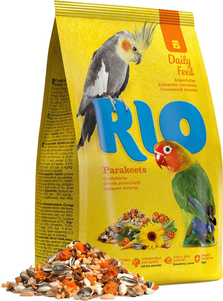 Rio daglig foder til parakitter 500 gr.