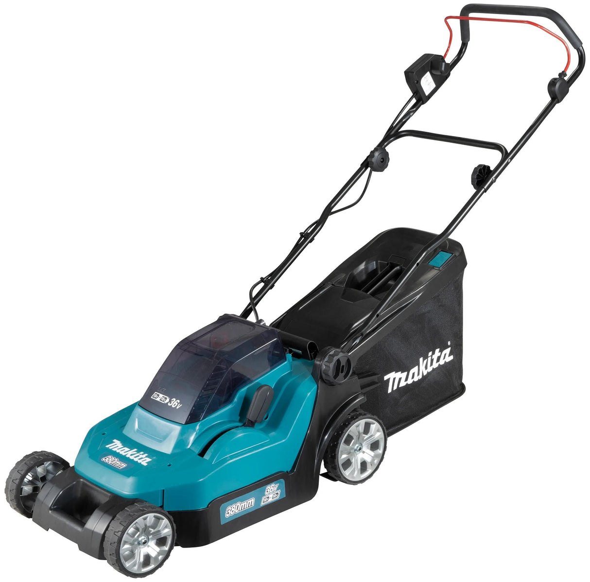 Makita plæneklipper dlm382 batteridrevet plæneklipper 38 cm dlm382pm2