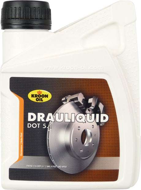 Kroon-olie bremsevæske drauliquid dot 5.1 500ml