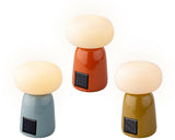 Lumineo solar bordlampe polyresin ø12,5x19cm