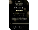 Decoris LED udendørs lysstrygejern ã˜12x6,5cm grøn