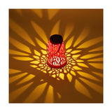 Lumineo solar lanterne plast ø11,5xh18cm 2 assorteret