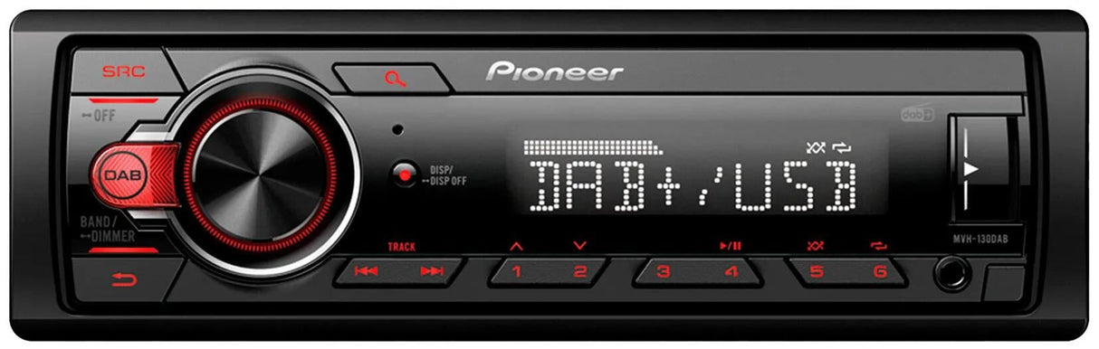 Pioneer bilradio MVH-130daban medietuner MVH-130daban
