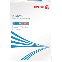 Kopipapir xerox business a3 80 g m² hvid 500 ark
