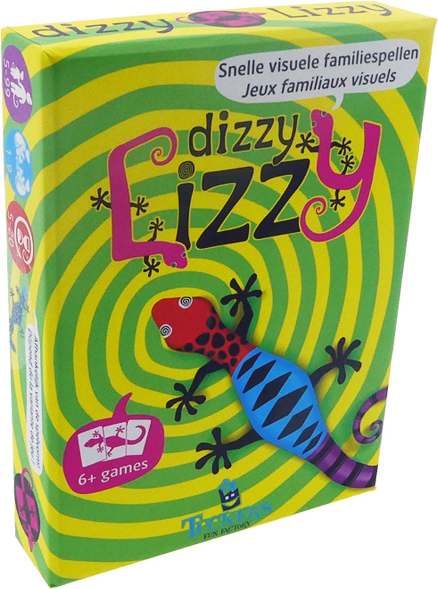 Tucker's fun factory dizzy lizzy - kaartspel