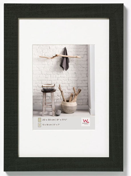 Walther home - træramme - fotostørrelse 30x40 cm - sort