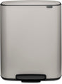 Brabantia bo affaldsspand - 60 liter - 1 rum - blød grå