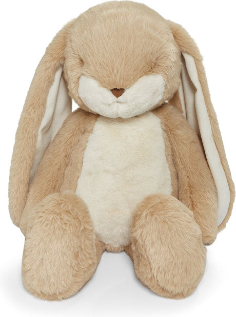 Bunnies by the bay floppy nibble kanin - tøjdyr - krammetøj til børn - broderede detaljer - mandel - 52 cm