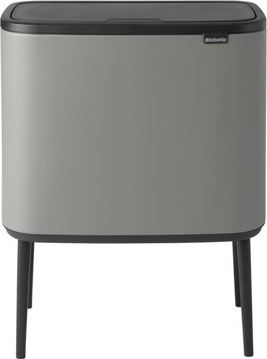 Brabantia bo touch skraldespand - 36 liter - 1 rum - mineralbetongrå