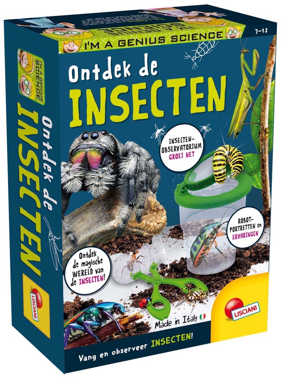 Lisciani jeg er et geni lommevidenskab - opdag insekterne