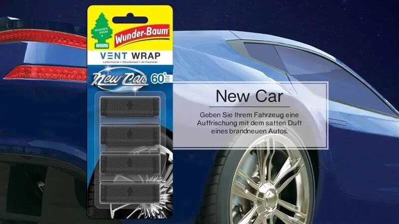 Wunder-baum lufterfrischer vent wrap wunderbaum vent ny bil vent wrap