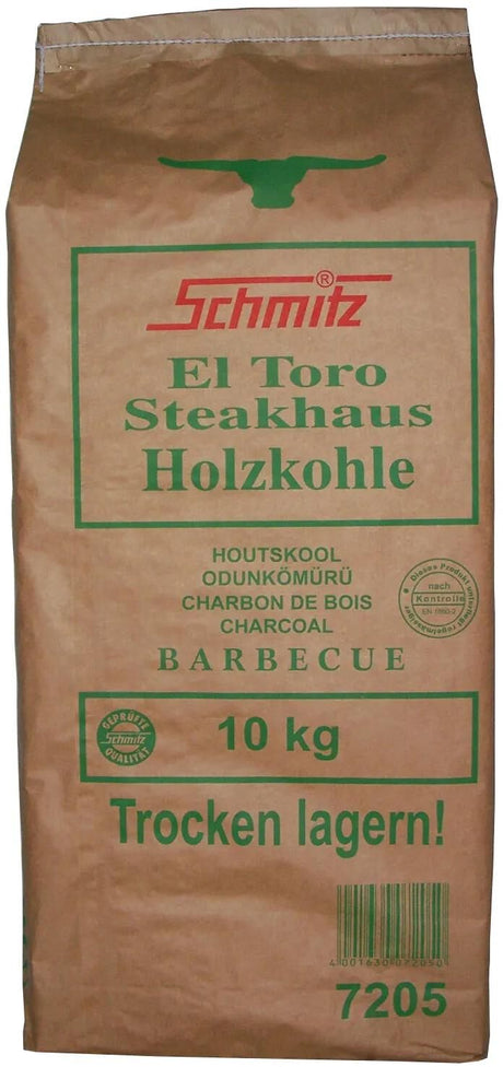 Schmitz grillkul el toro trækul 10 kg steakhouse el toro