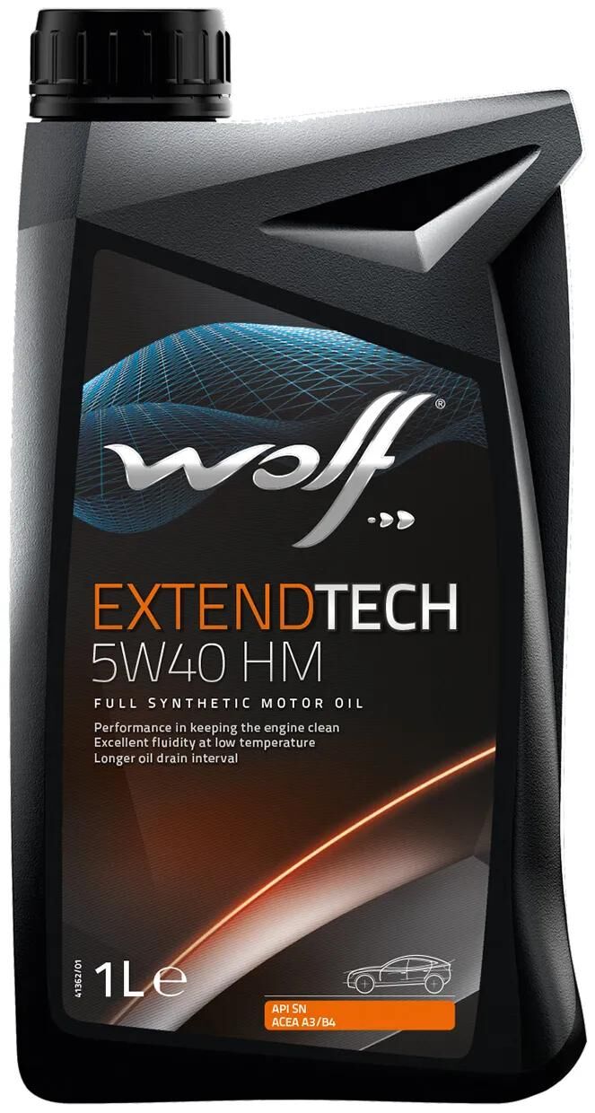 Wolf motorolie extendtech hm motorolie 5w40 1l extendtech hm