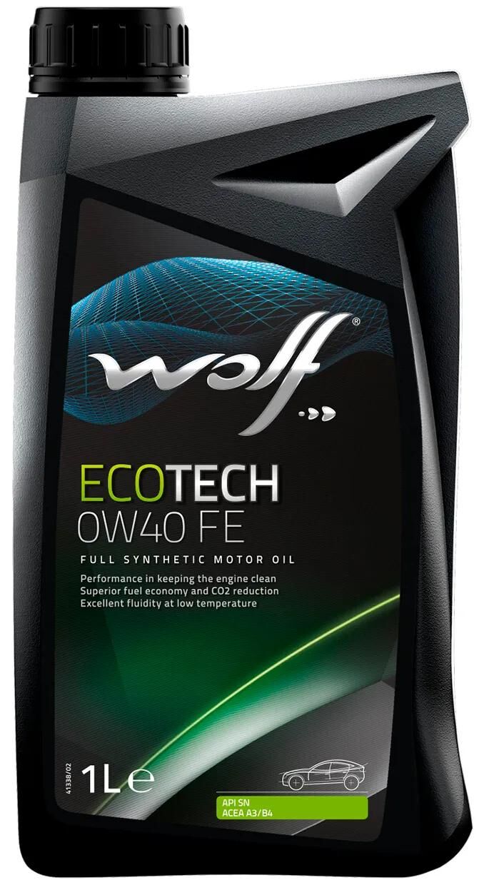Wolf motorolie ecotech fe motorolie 0w40 1l ecotech fe