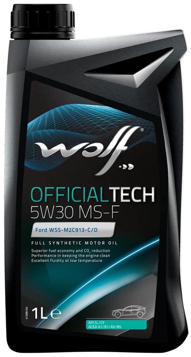 Wolf motorolie officialtech ms-f motorolie 5w30 1l off.tech ms-f