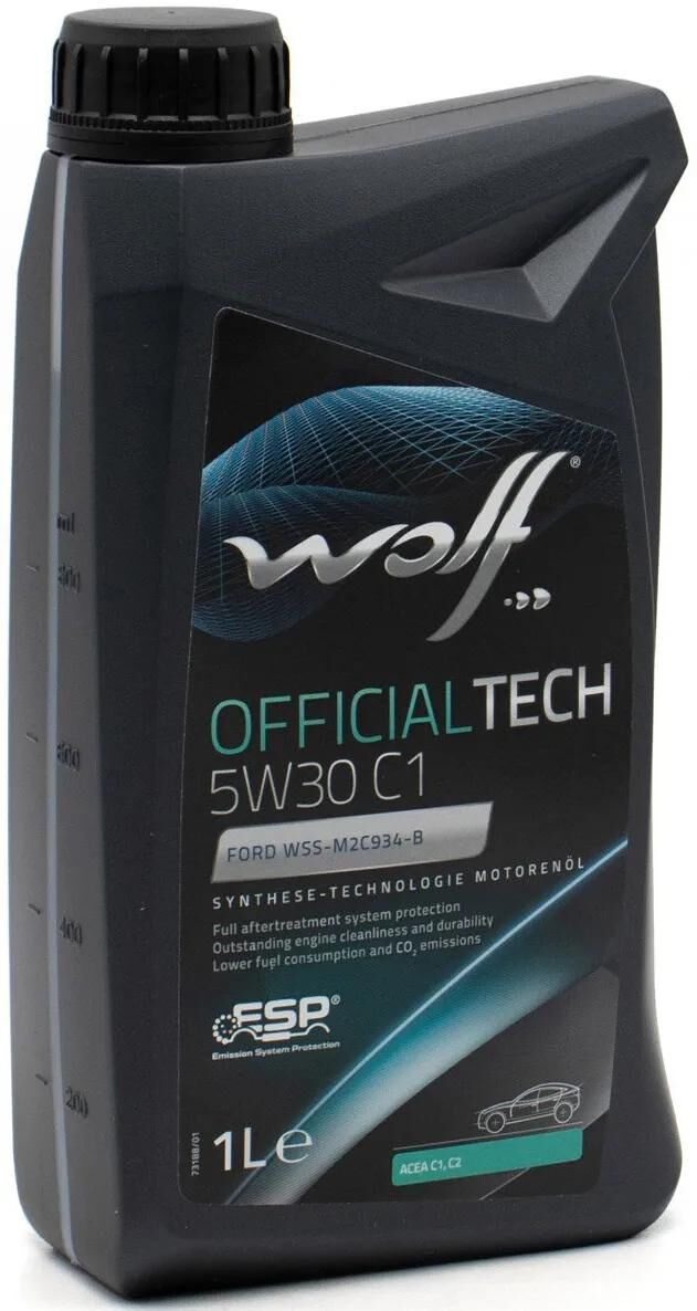 Wolf motorolie officialtech c1 motorolie 5w30 1l off.tech c1