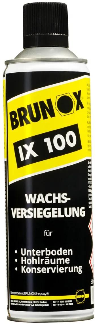 Brunox korrosionsbeskyttelse ix 100 voksforsegling 500 ml ix100